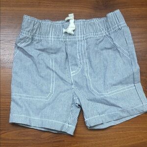 Carter's Blue and White Striped Kids Shorts brand new
